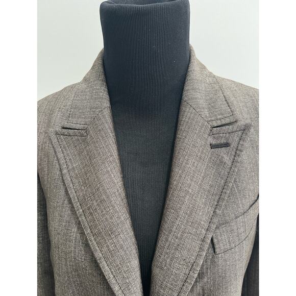 THE LIMITED Blazer Brown 1 Button Size XS - Picture 2 of 7